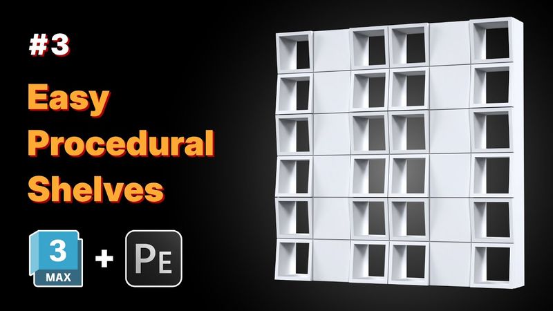 Pattern Engine for 3ds Max | How-To #3: Shelves part 1