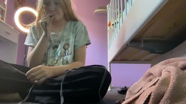 Didn’t go to school😫