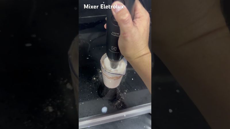 Testando o mixer 3 in 1 da Eletrolux , muito potente e silencioso ! Aprovado #receitasaudavel