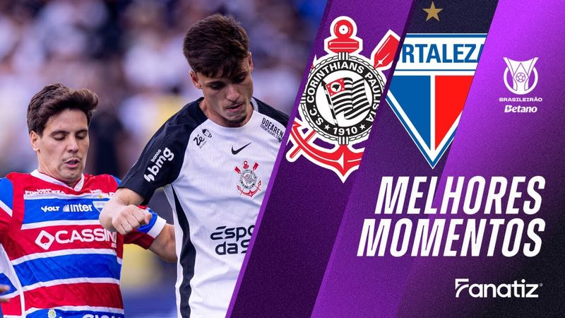 Corinthians 1x1 Fortaleza | Melhores Momentos | #Brasileirão2025