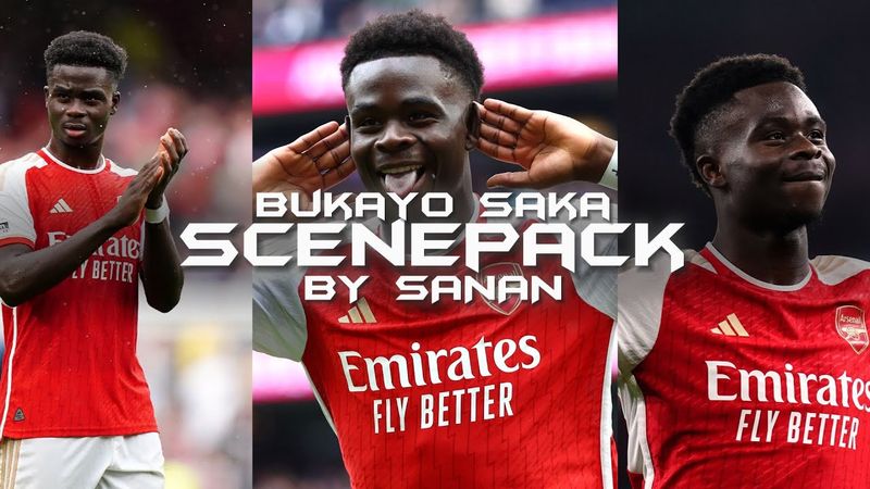 BUKAYO SAKA SCENEPACK | 2K - 4K | NO COPYRIGHT | MEGA LINK (DESC)