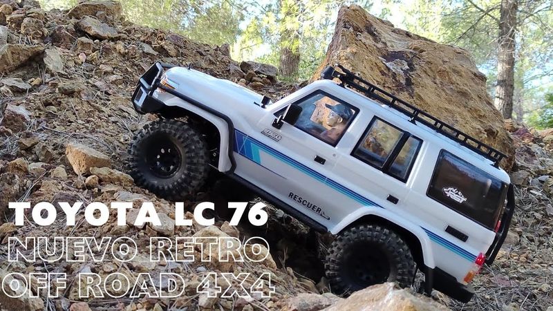 TOYOTA LAND CRUISER LC76 OFF ROAD, RGT EX86190 RESCUER ,RC CRAWLER