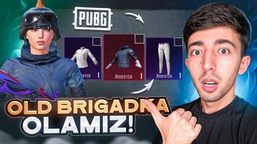 😱BRIGADKA va CAPITAN OLD SETLAR QAYTDI 🥵 HAMMASINI OLAMIZ - PUBG MOBILE!!!