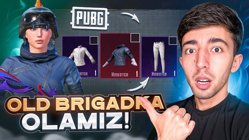 😱BRIGADKA va CAPITAN OLD SETLAR QAYTDI 🥵 HAMMASINI OLAMIZ - PUBG MOBILE!!!