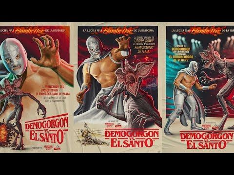 El Santo VS Demogorgon (Pelea Completa, 1080 HD)