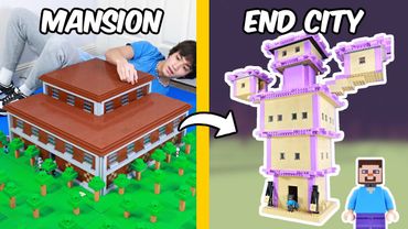 Ich habe JEDE MINECRAFT-Struktur mit LEGO gebaut …