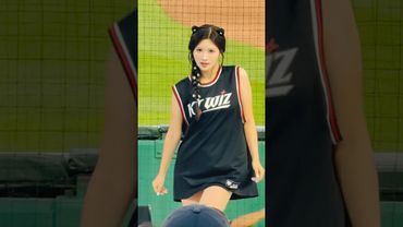 희로애락이 표정에 담긴 가든님 제니 공연 #김정원 #김정원치어리더#ktwiz #kt위즈 #kt위즈치어리더