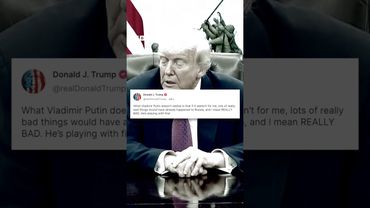 Трамп вдруге за тиждень пригрозив Путіну #shorts #трамп #путін