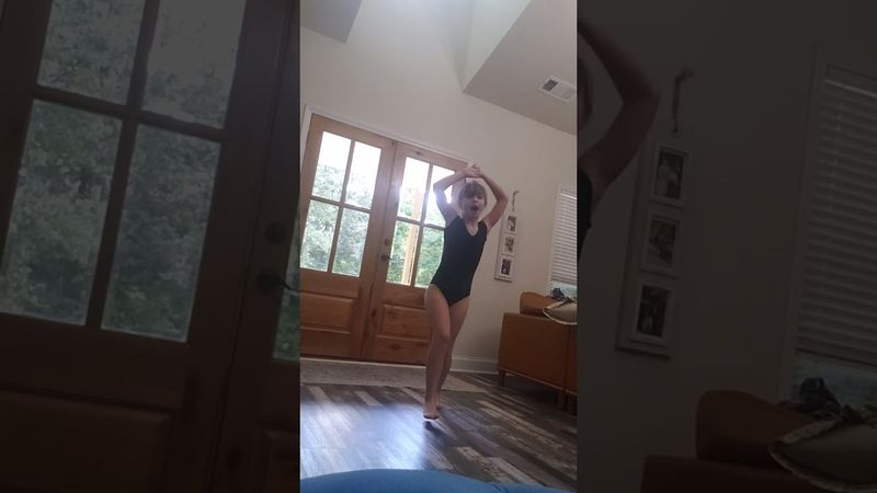 Doing some cart wheels