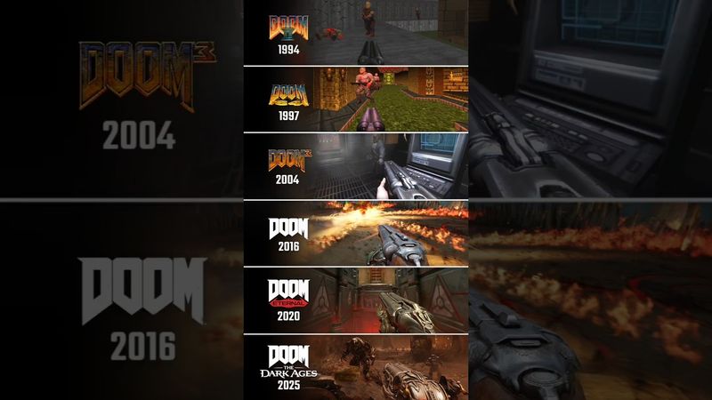 Super Shotgun Evolution in DOOM Games 1994-2025 | DOOM The Dark Ages