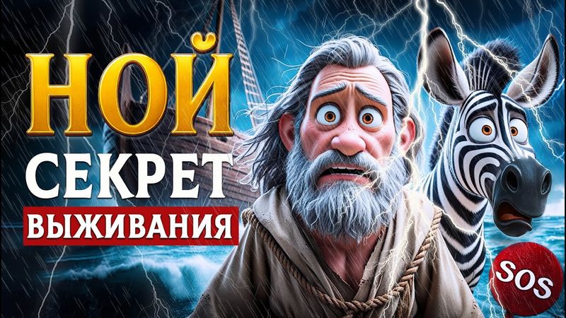 ПОТОП: Как Ной пережил 382 дня? | Библейский мультфильм
