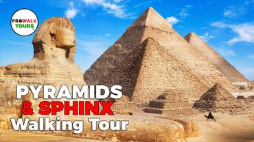 Explore Egypt's Giza Plateau: Pyramids & Sphinx Walking Tour | 4K60fps