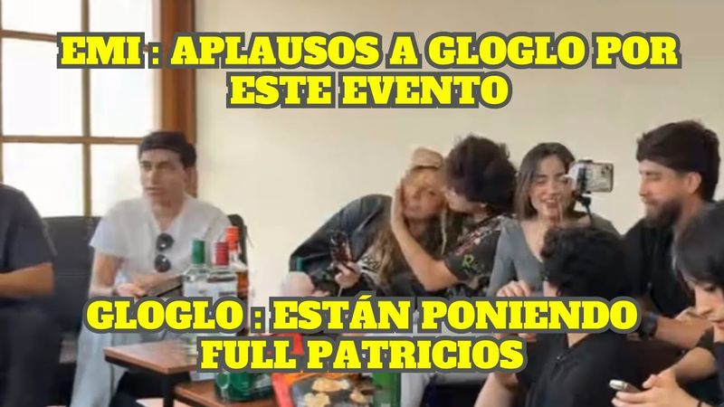 EMIKUKIS LE PIDE AL CHAT QUE APLAUDAN A GLOGLO POR SU EVENTO PERO LE PONEN FULL PATRICIOS