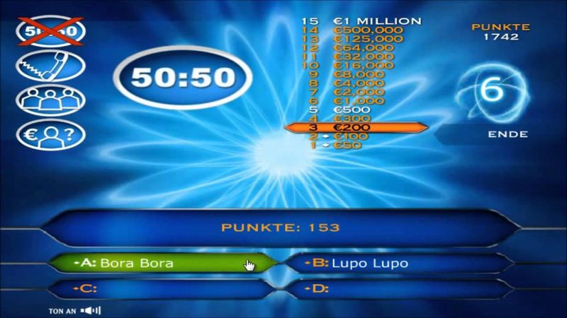 Wer wird Millionär Risiko (King.com)