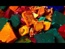 Colorful Bowl of Fresh Chalk