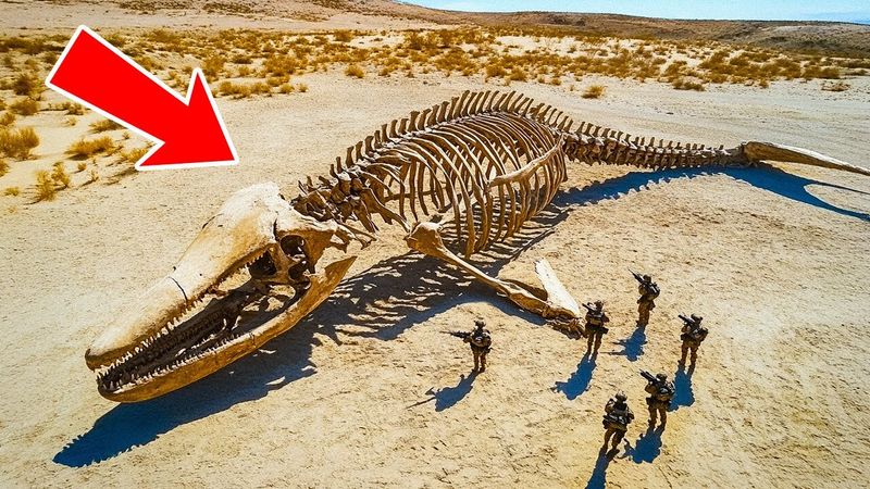 Самое крупное морское существо, когда-либо найденное за многие километры от океана