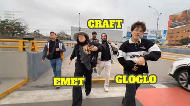 GLOGLO, CRAFT Y EMET BAJANDO PEPA EN LA CALLE