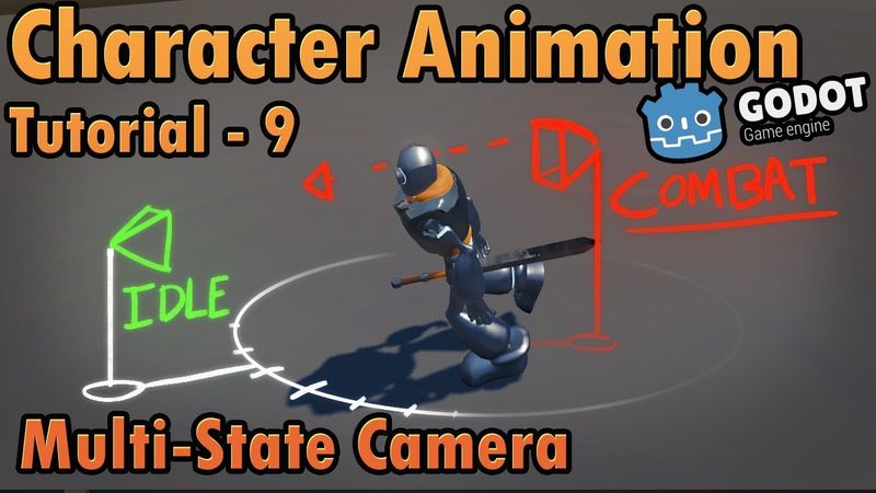 Godot 3D Character Animation 9 - Camera Overhaul Part 1?