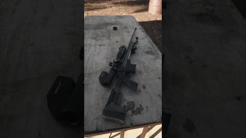 Howa .308 win rifle first shot #firearmreview #sniper #warzone #review #military #airsoft