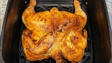 Курица гриль/цыплёнок табака в аэрогриле за 35 минут