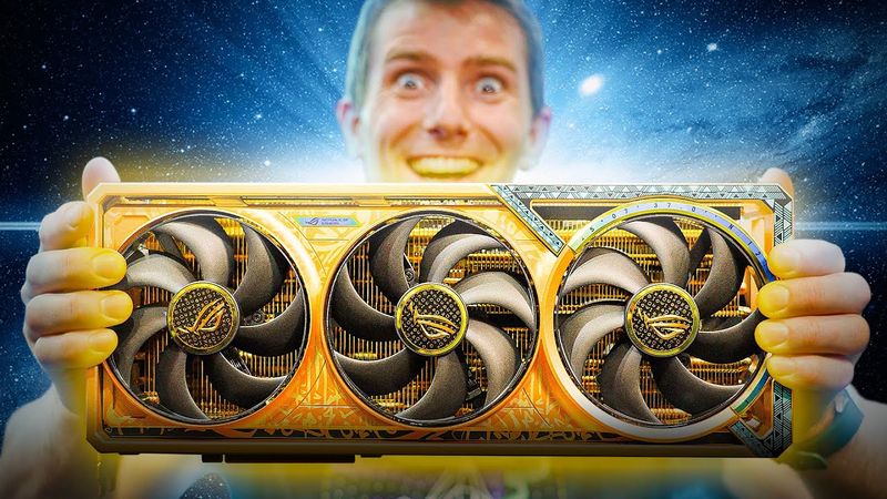 Unboxing the GOLDEN RTX 5090 GPU