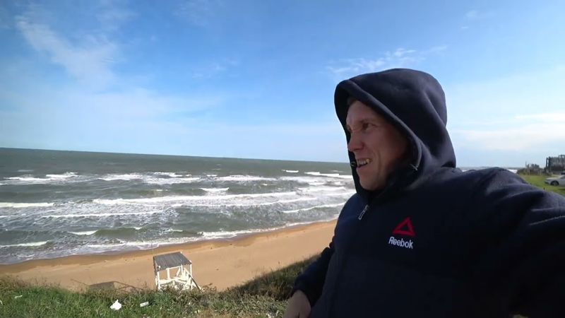 Устроился на работу в Темрюке, съездил в Кучугуры