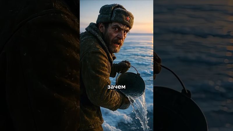 Зачем Советские Солдаты Обливали Снег Водой. #история #shorts