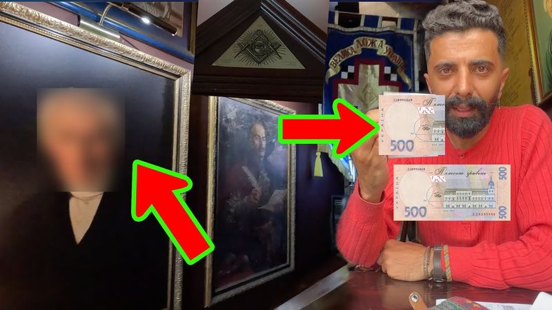 ''Masonların Gizli Mekanına Girdik'' Bakın Duvarda Kimin Resmi Var? / 699