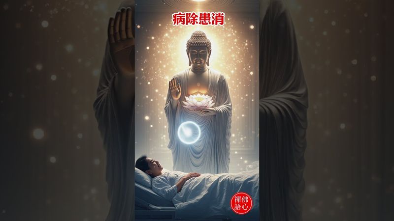 【佛光所至，災病自解】有緣看到此文者，皆得佛力護佑，#轉發病痛自解 # #人生感悟 #生肖命理 #正能量