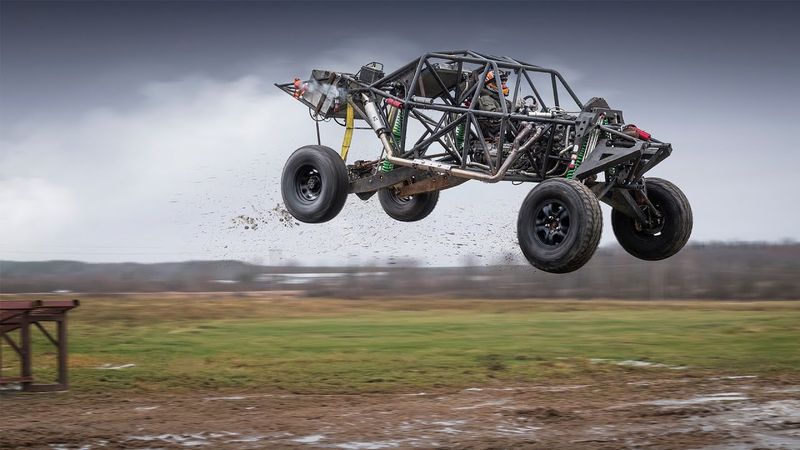 Трофи Трак | первый ПРЫЖОК