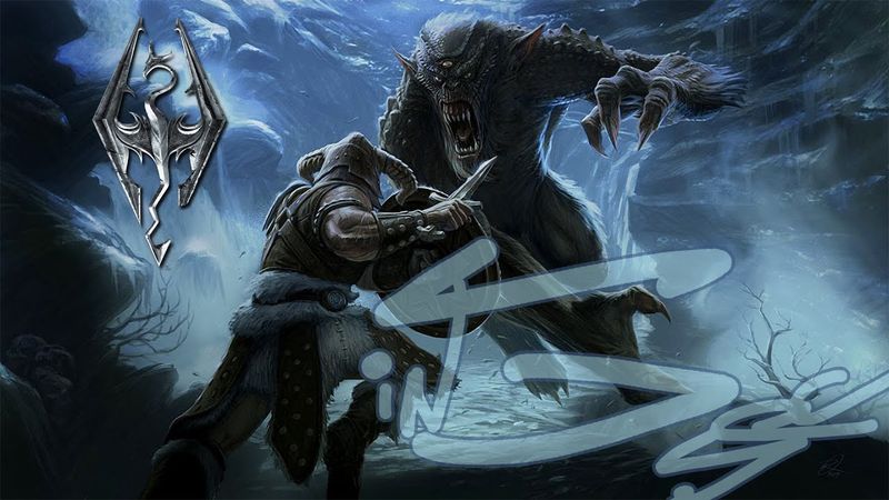 Skyrim in 5 seconds (2 Version)