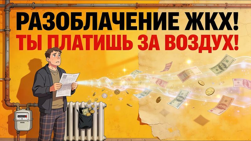 Разоблачения ЖКХ! Ты платишь за воздух!