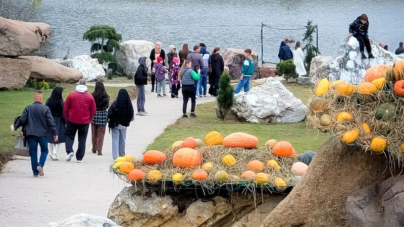 Такого в Харькове еще не было! Фестиваль тыкв в Экопарке