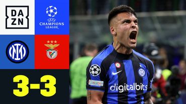 Torfestival im San Siro: Inter Mailand - Benfica | UEFA Champions League | DAZN Highlights