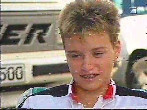 Kart und Motocross ADAC Junior Cup um 1998 Fragment Reportage