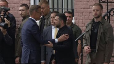 Zelensky meets European leaders at Ukrainian embassy ahead of Trump talks | AFP