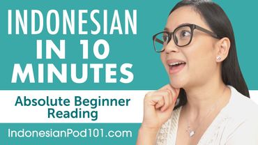 10 Minutes of Indonesian Reading Comprehension for Absolute Beginners