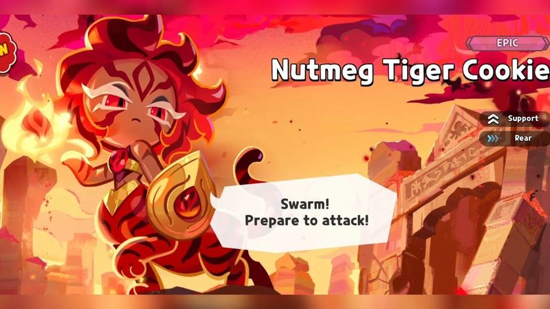 Nutmeg Tiger Cookie Gacha Animation || Cookie Run Kingdom