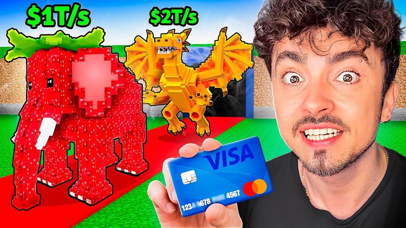 Я ПОТРАТИЛ $9000 ЧТОБЫ ПРОЙТИ УКРАДИ БРЕЙНРОТ В МАЙНКРАФТ!