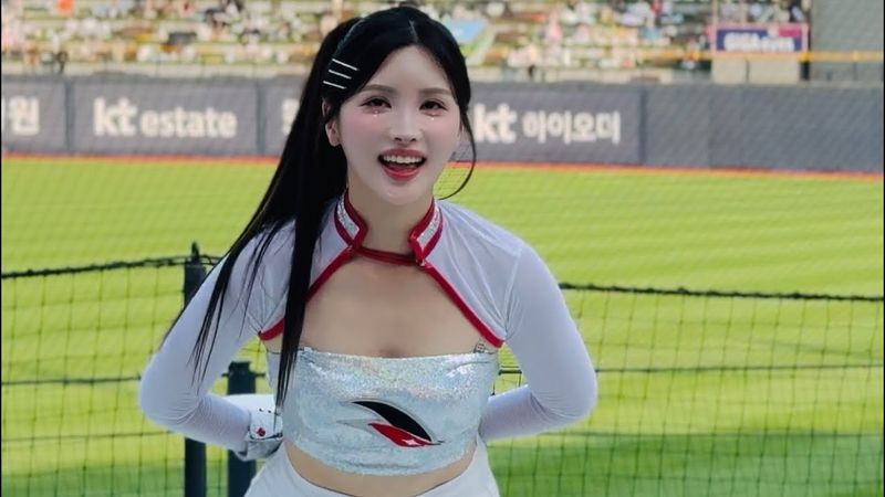 KT 위즈 김정원 치어리더 로하스 응원가 풀영상