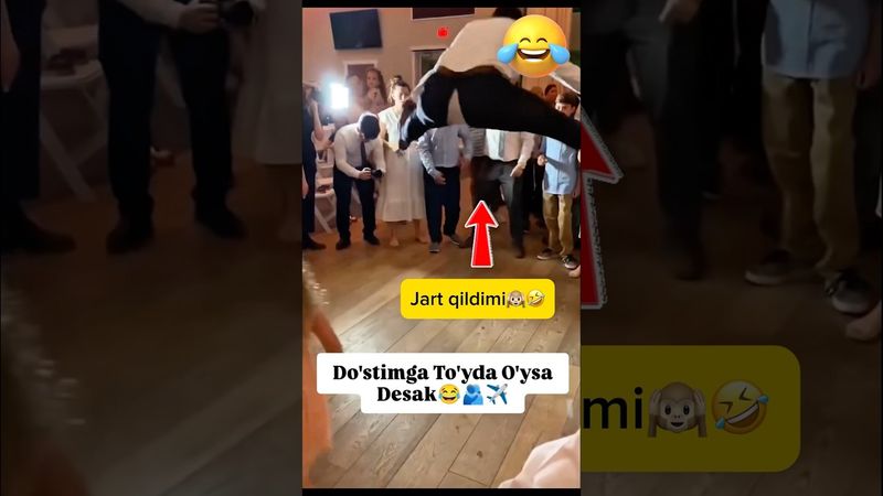 Jart qildimi #asqarumarxon to’yda🤣🤣🤣