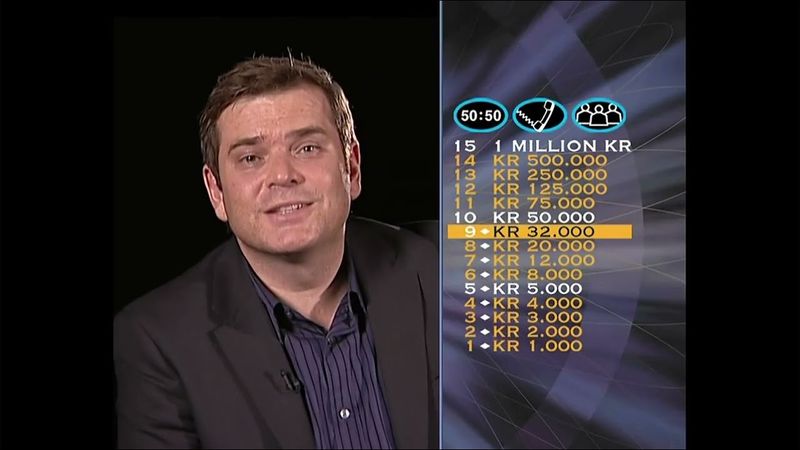 Hvem vil være millionær DVD John Carpenter Game #7