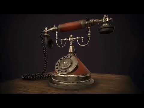 صوت رنين الهاتف الارضي القديم للمونتاج