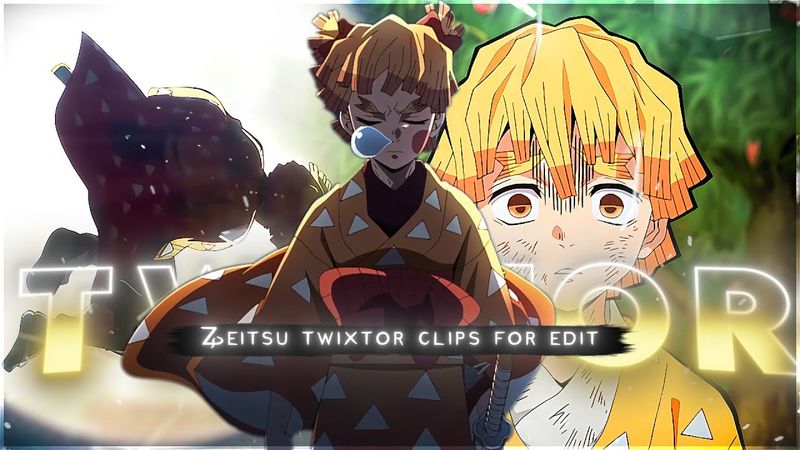 Zenitsu Rare,manga,fan animation & popular Twixtor 4K – | Demon Slayer Twixtor Clips | Twixtor pack
