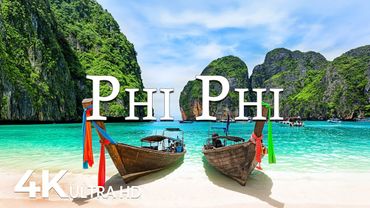 Phi Phi Island, Thailand 4K - Hidden Paradise You’ve Never Heard Of with Calming Music