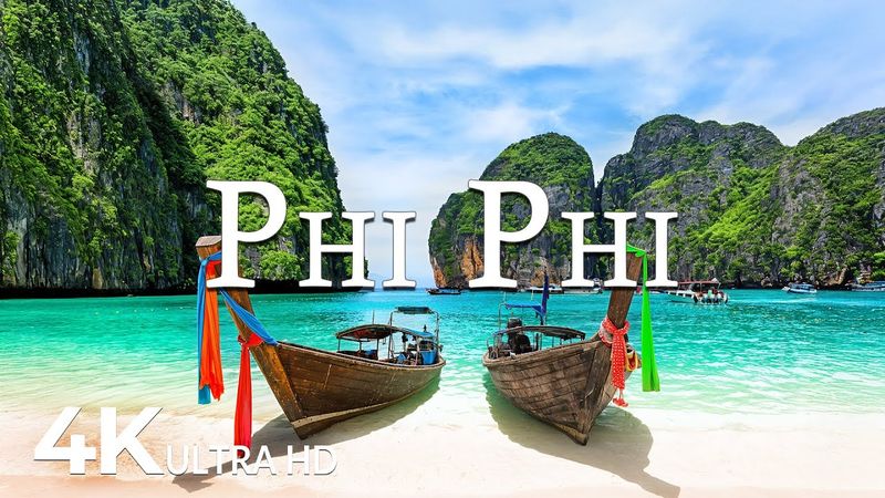 Phi Phi Island, Thailand 4K - Hidden Paradise You’ve Never Heard Of with Calming Music