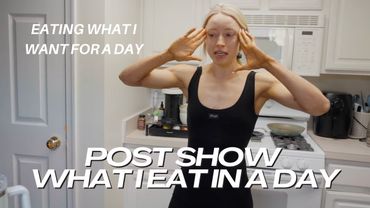 EATING ANYTHING I WANT FOR A DAY | 2 days post show