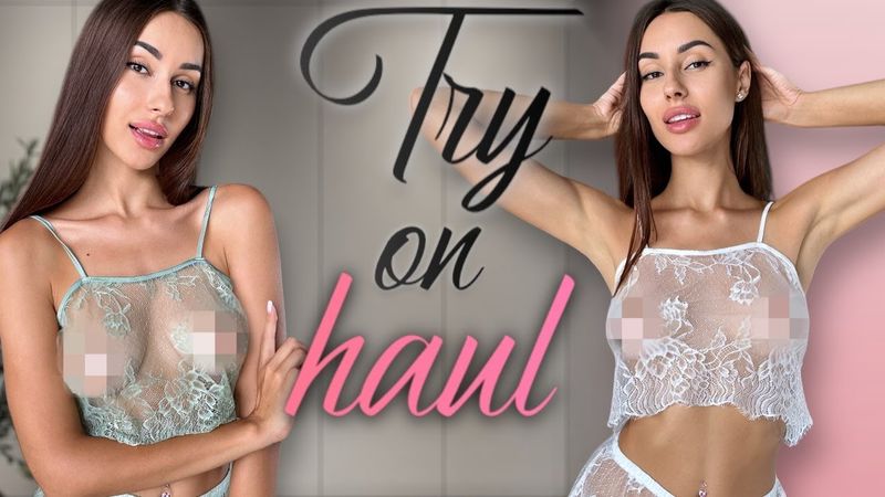 [4K] See-Through Style Haul | Sheer & Transparent Fashion 2024