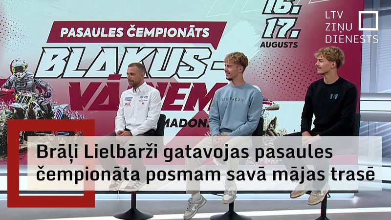 Latvijas motokrosa blakusvāģu duets gatavojas pasaules čempionāta posmam Madonā