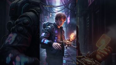 Гарри Поттер в мире киберпанка